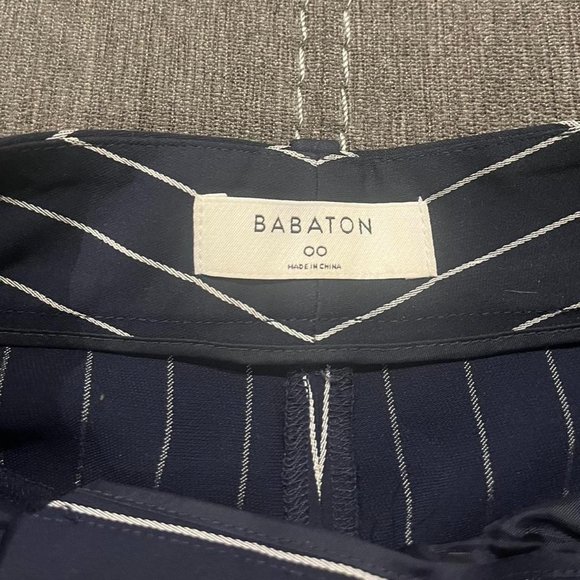 Aritzia Babaton Striped Trousers - Picture 3 of 4